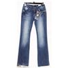 Image 1 : CIELO JEANS SIZE 9 BOOT CUT BEDAZZLING ON BACK