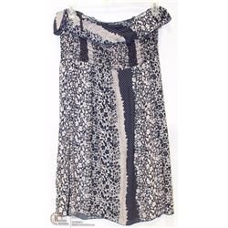 SIZE LARGE OFF THE SHOULDER MINI DRESS WITH