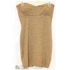 Image 1 : SIZE LARGE STRAPLESS BODY CON MINI DRESS RUFFLED