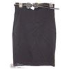 Image 1 : SIZE LARGE BLACK PENCIL SKIRT STRETCH FIT MID