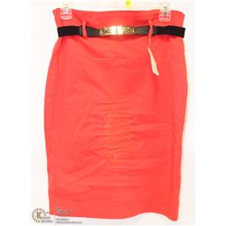 SIZE LARGE STRETCH PENCIL SKIRT, KNEE LENGTH