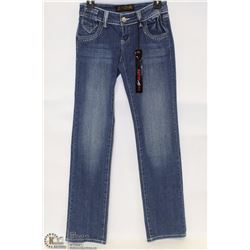 VO JEANS WAIST  SIZE 28 GEOMETRIC RHINESTONE PATTERN