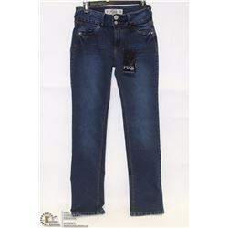 XICA JEANS SIZE 9 STRAIGHT LEG HIGH RISE DUAL