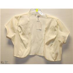 SIZE 2XL CREAM SHRUG