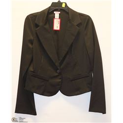SIZE LARGE BLACK BLAZER STYLE JACKET