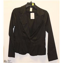 SIZE 3XL BLACK BLAZER WITH FAUX FRONT POCKET