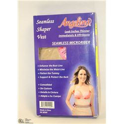 ANGEINA SEEMLESS SHAPER VEST SIZE BEIGE L/XL