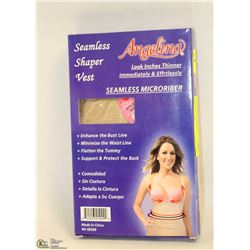 ANGEINA SEEMLESS SHAPER VEST SIZE BEIGE L/XL