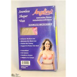 ANGEINA SEEMLESS SHAPER VEST SIZE BEIGE L/XL
