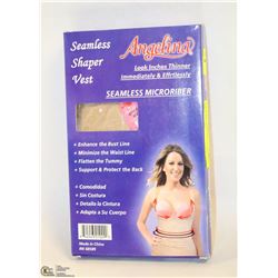 ANGEINA SEEMLESS SHAPER VEST SIZE BEIGE L/XL