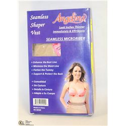 ANGEINA SEEMLESS SHAPER VEST S: BEIGE 1X/2X