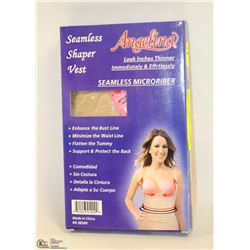 ANGEINA SEEMLESS SHAPER VEST S: BEIGE 1X/2X