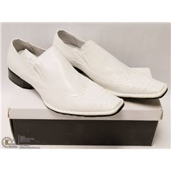 BRAVO! BRAND MENS LEATHER DRESS SHOES (SLIP ON)