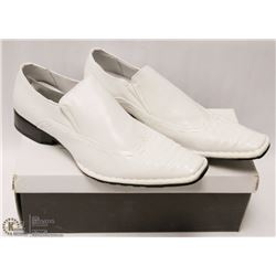 BRAVO! BRAND MENS LEATHER DRESS SHOES (SLIP ON)