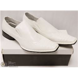 BRAVO! BRAND MENS LEATHER DRESS SHOES (SLIP ON)