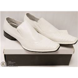 MENS WHITE DRESS SHOE SIZE 10 BY BRAVO