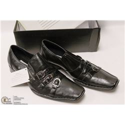 BRAVO! BRAND MENS LEATHER DRESS SHOES (SLIP ON)