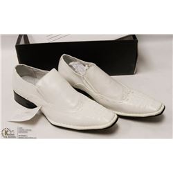 BRAVO! BRAND MENS LEATHER DRESS SHOES (SLIP ON)