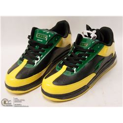MENS BLACK/YELLOW LIGHT UP SNEAKERS SOLD AS IS M 9