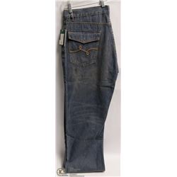 LG GREENS JEANS 40 RELAXED STRAIGHT CUT MENS