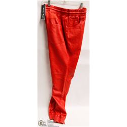 SMOKE RISE PLEATHER RED XLARGE MENS JOGGER STYLE