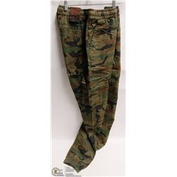 SMOKE RISE JEANS 2 XLARGE ARMY PRINT JOGGER PANT