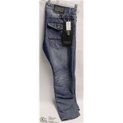 LOG JEANS 34 SLIM STRAIGHT MENS