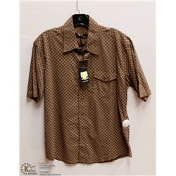 MENS SIZE SMALL SHORT SLEEVED BUTTON DOWN