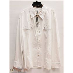 MENS SIZE 4 XLARGE LONG SLEEVED BUTTON DOWN