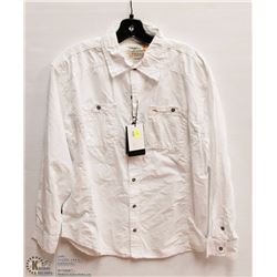 MENS SIZE LARGE LONG SLEEVED BUTTON DOWN