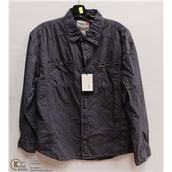 MENS SIZE LARGE LONG SLEEVED BUTTON DOWN