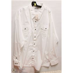 MENS SIZE 6 XLARGE LONG SLEEVED BUTTON DOWN
