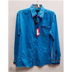 MENS SIZE LARGE LONG SLEEVED BUTTON DOWN