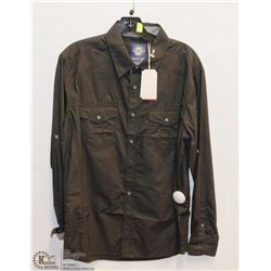 MENS SIZE LARGE LONG SLEEVED BUTTON DOWN