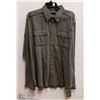 Image 1 : MENS SIZE 2 XLARGE LONG SLEEVED BUTTON DOWN