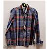 Image 1 : MENS SIZE MEDIUM LONG SLEEVED BUTTON DOWN