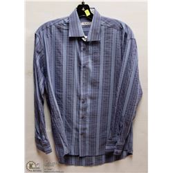 MENS SIZE MEDIUM LONG SLEEVED BUTTON DOWN