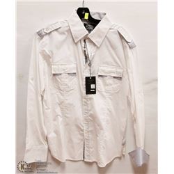 MENS SIZE XLARGE LONG SLEEVED BUTTON DOWN