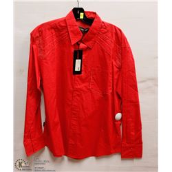 MENS SIZE LARGE LONG SLEEVED BUTTON DOWN