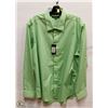 Image 1 : MENS SIZE 2 XLARGE LONG SLEEVED BUTTON DOWN