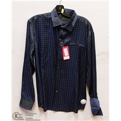MENS SIZE LARGE LONG SLEEVED BUTTON DOWN
