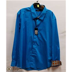 MENS SIZE 2 XLARGE LONG SLEEVED BUTTON DOWN