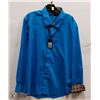 Image 1 : MENS SIZE 2 XLARGE LONG SLEEVED BUTTON DOWN
