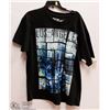 Image 1 : MENS SIZE MEDIUM LOS ANGELES GRAPHIC BLACK T-SHIRT