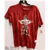 Image 1 : MENS SIZE MEDIUM MANIAAAH MAROON BASEBALL MONKEY
