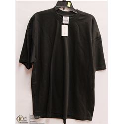 MENS SIZE 2 XLARGE BLACK T-SHIRT BAGGY SLEEVE