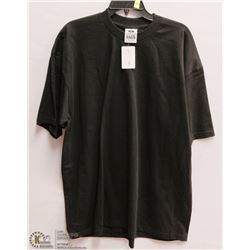MENS SIZE 2 XLARGE BLACK T-SHIRT BAGGY SLEEVE