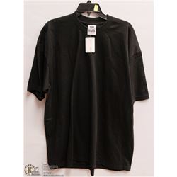 MENS SIZE 2 XLARGE BLACK T-SHIRT BAGGY SLEEVE