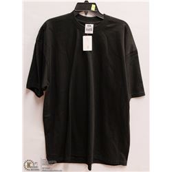 MENS SIZE 2 XLARGE BLACK T-SHIRT BAGGY SLEEVE