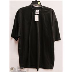 MENS SIZE XLARGE BLACK T-SHIRT BAGGY SLEEVE